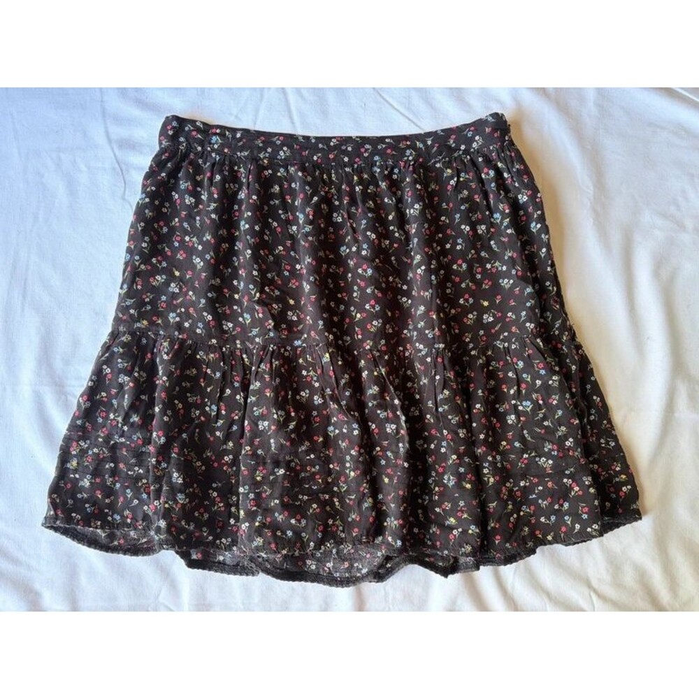 Auguste the Label Dainty Floral Tiered Mini Skirt - Size 8